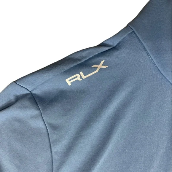 NWT RLX Ralph Lauren Quarter Zip Jersey Pullover (B-1) - Picture 11 of 16